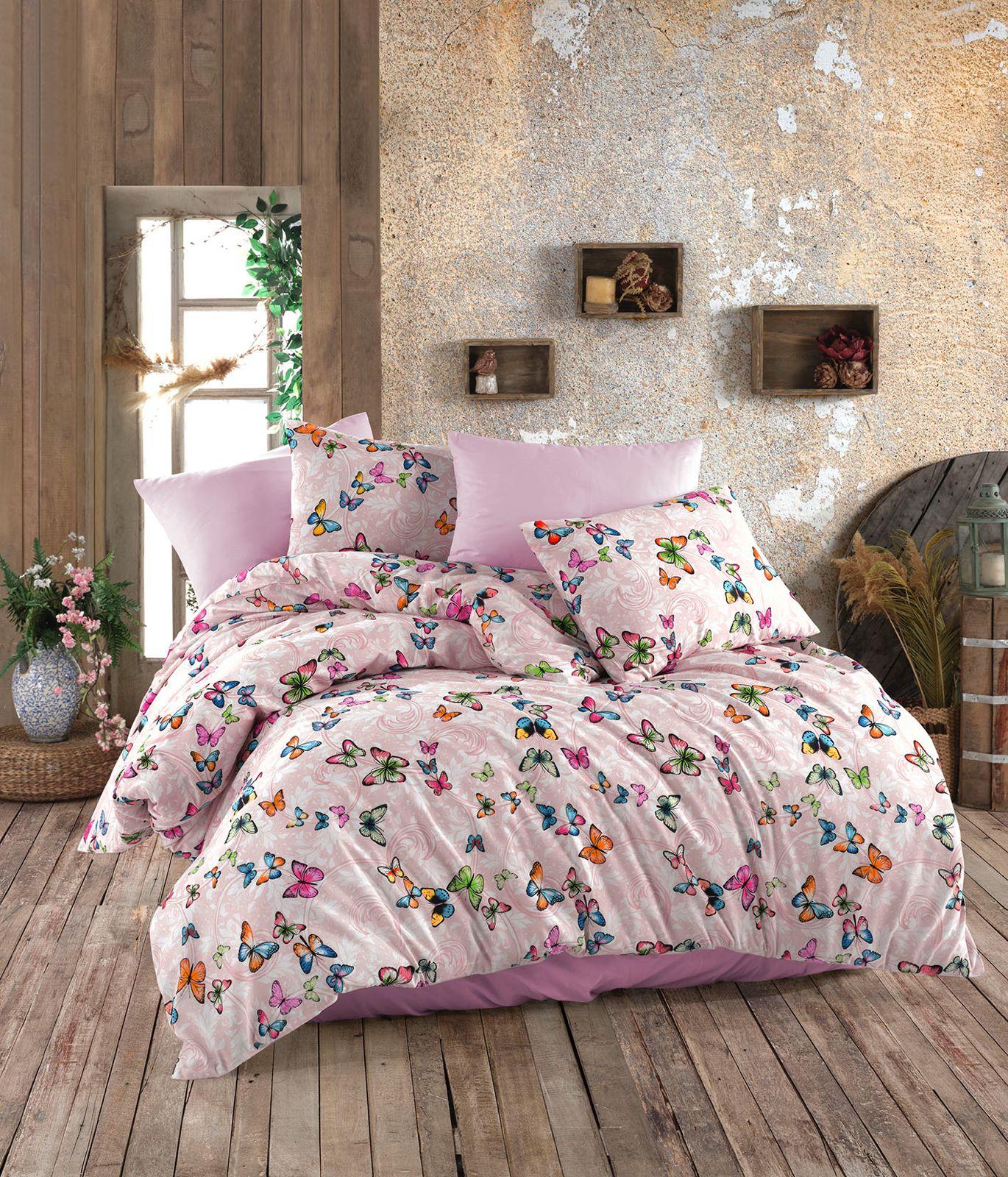 Bedding Sheets Pack of 3 Double Size Duvet Cover & Pillowcases