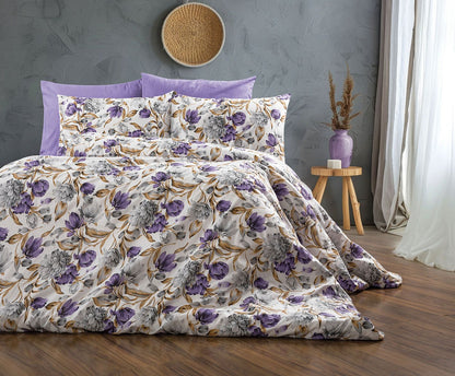 Bedding Sheets Pack of 3 Double Size Duvet Cover & Pillowcases