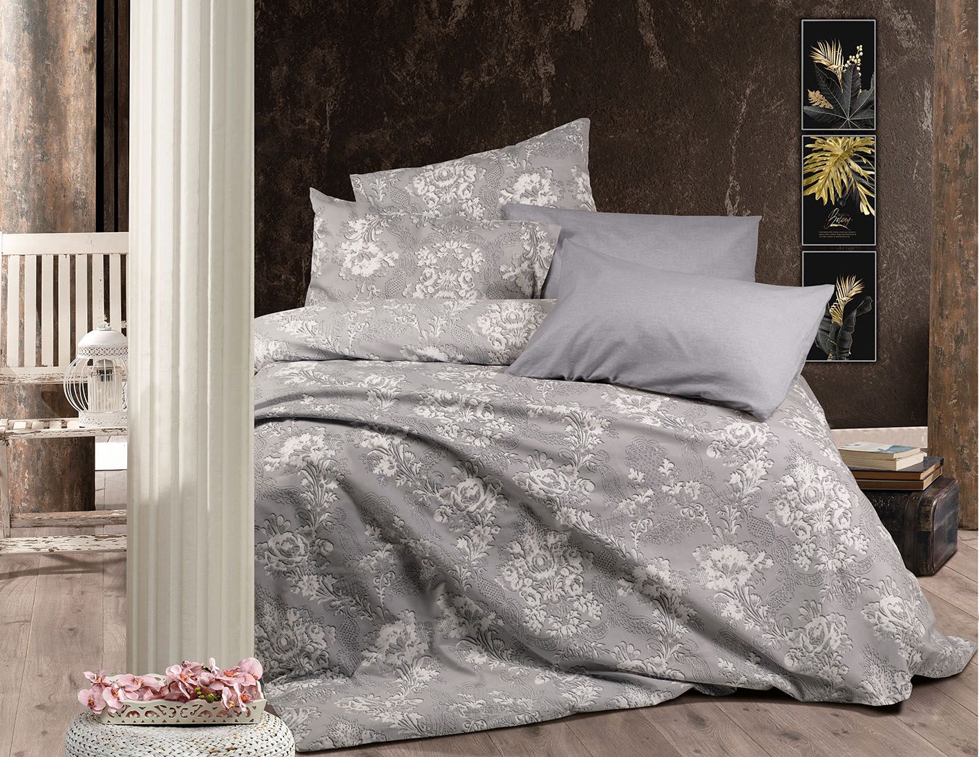 Bedding Sheets Pack of 3 Double Size Duvet Cover & Pillowcases