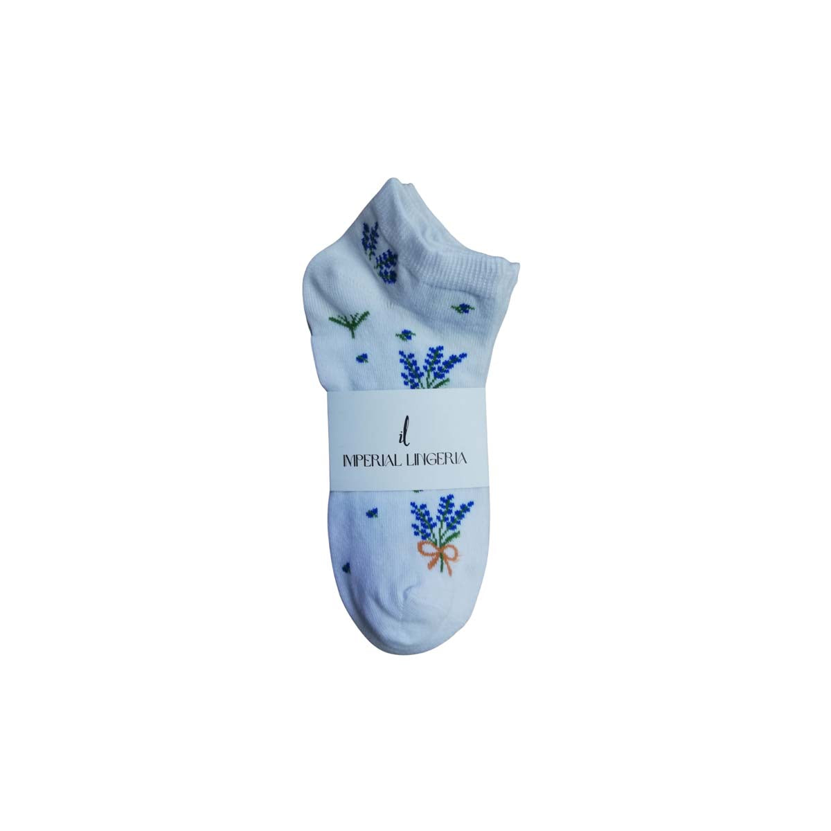 Lavender Ankle Socks – 6 Pack