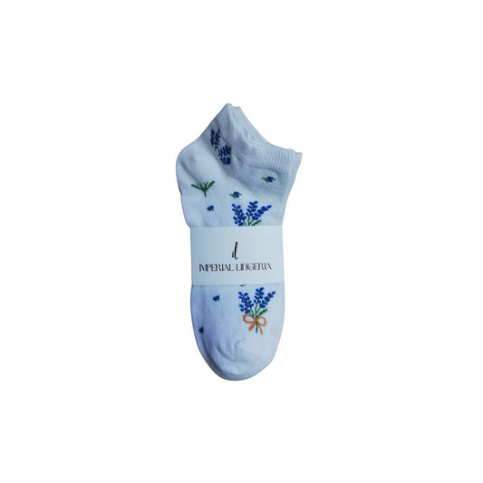 Lavender Ankle Socks – 6 Pack