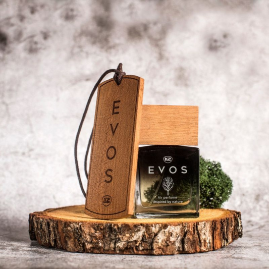 K2 Evos Car Perfume and wooden fragrance pendant
