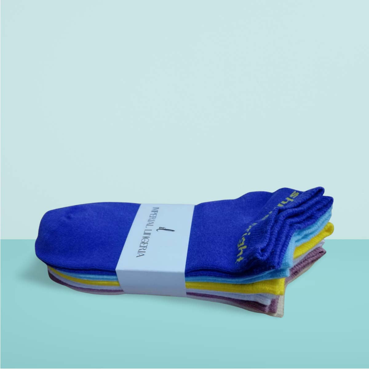Feel Good Ankle Socks – 6 Pairs with Positive Messages