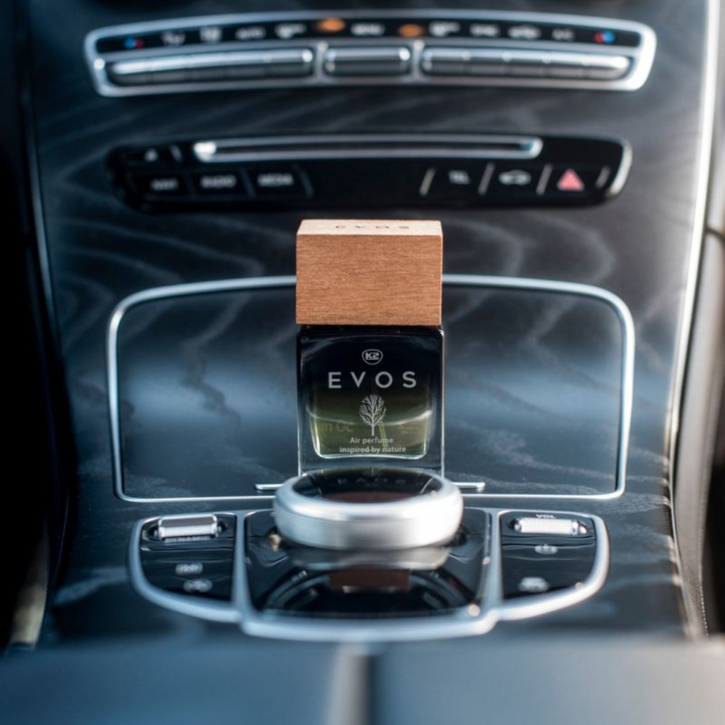 K2 Evos Car Perfume and wooden fragrance pendant