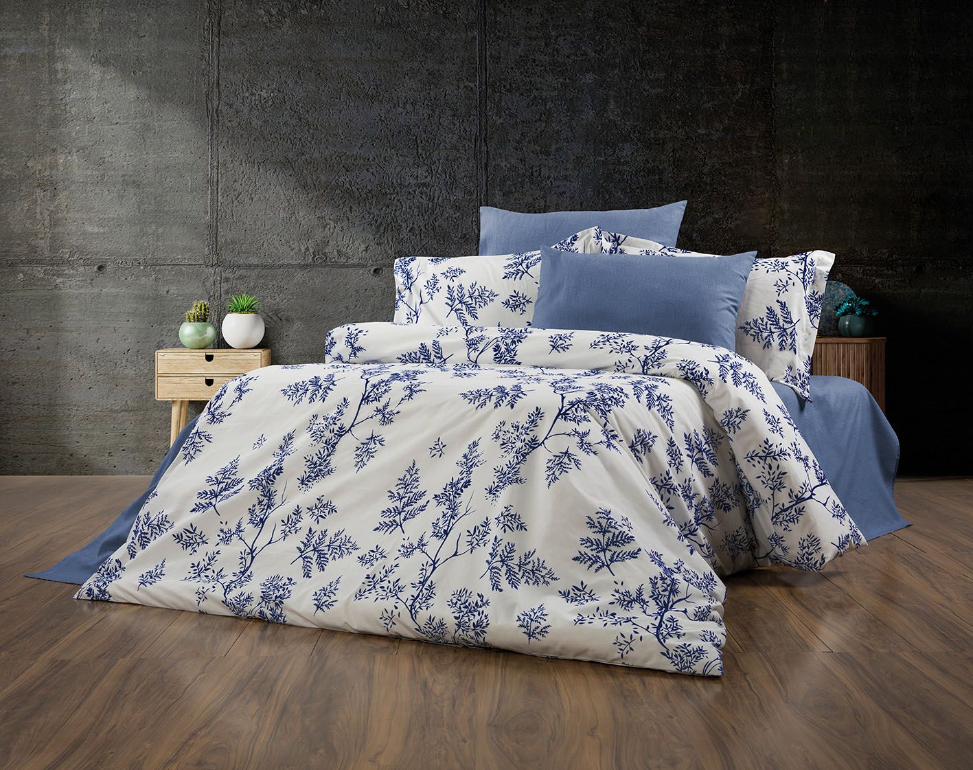 Bedding Sheets Pack of 3 Double Size Duvet Cover & Pillowcases