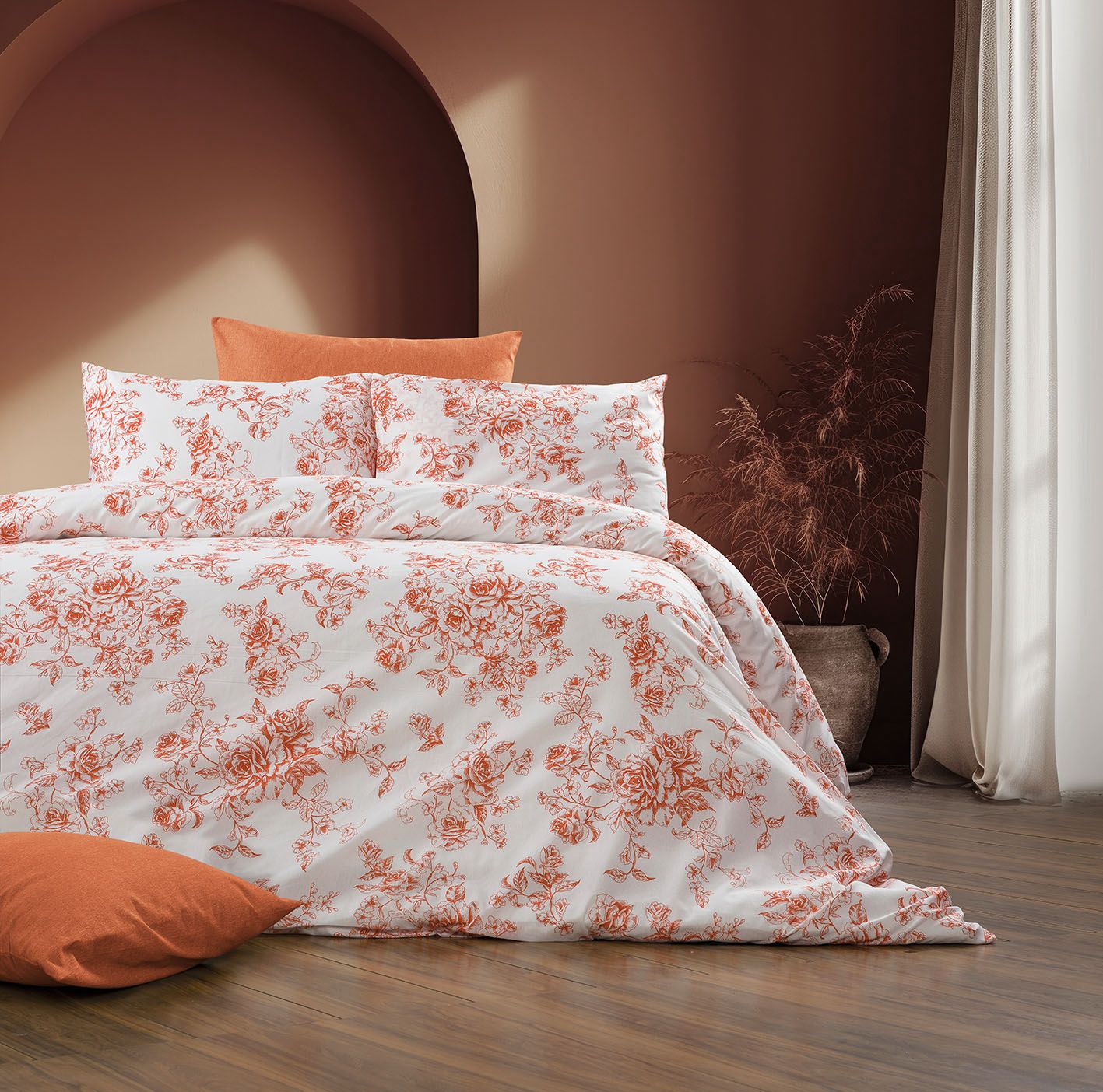 Bedding Sheets Pack of 3 Double Size Duvet Cover & Pillowcases