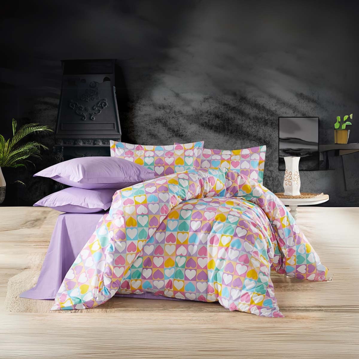 100% Cotton Bedding Set – Double & King Size