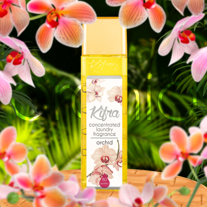 Kifra Concentrate Laundry Perfume - Long-Lasting Fragrance for 80 Washes, Cruelty-Free & Vinegar Cleaning Formula.