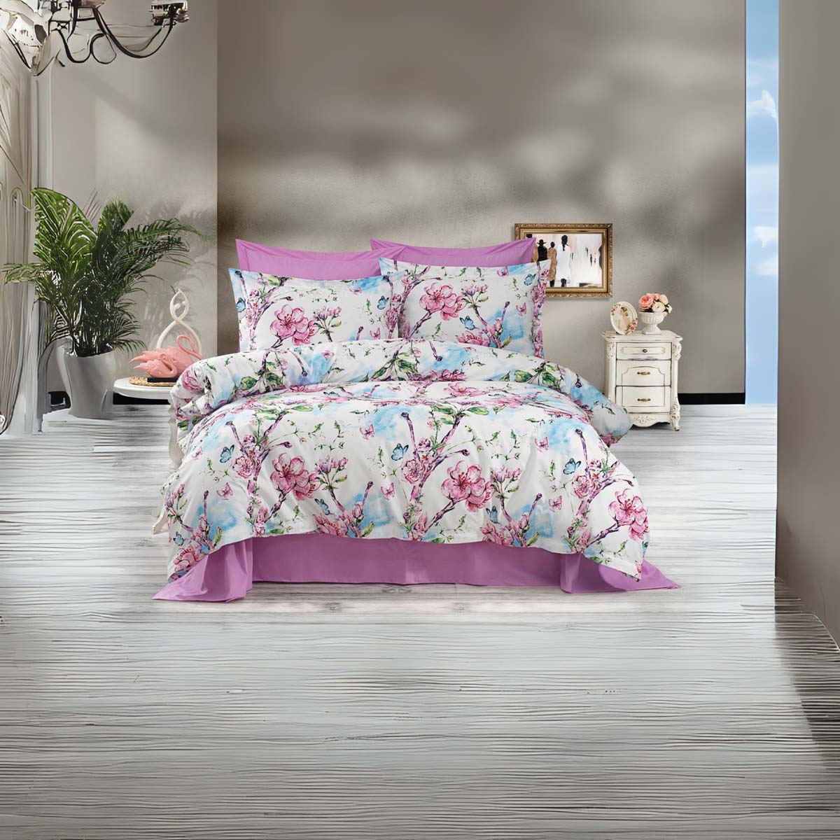 100% Cotton Bedding Set – Double & King Size