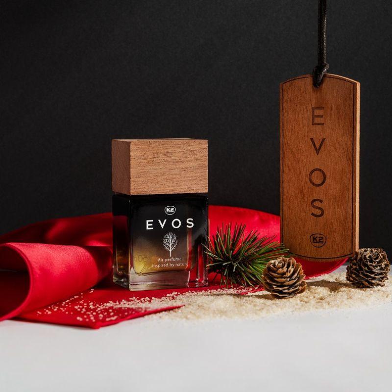 K2 Evos Car Perfume and wooden fragrance pendant