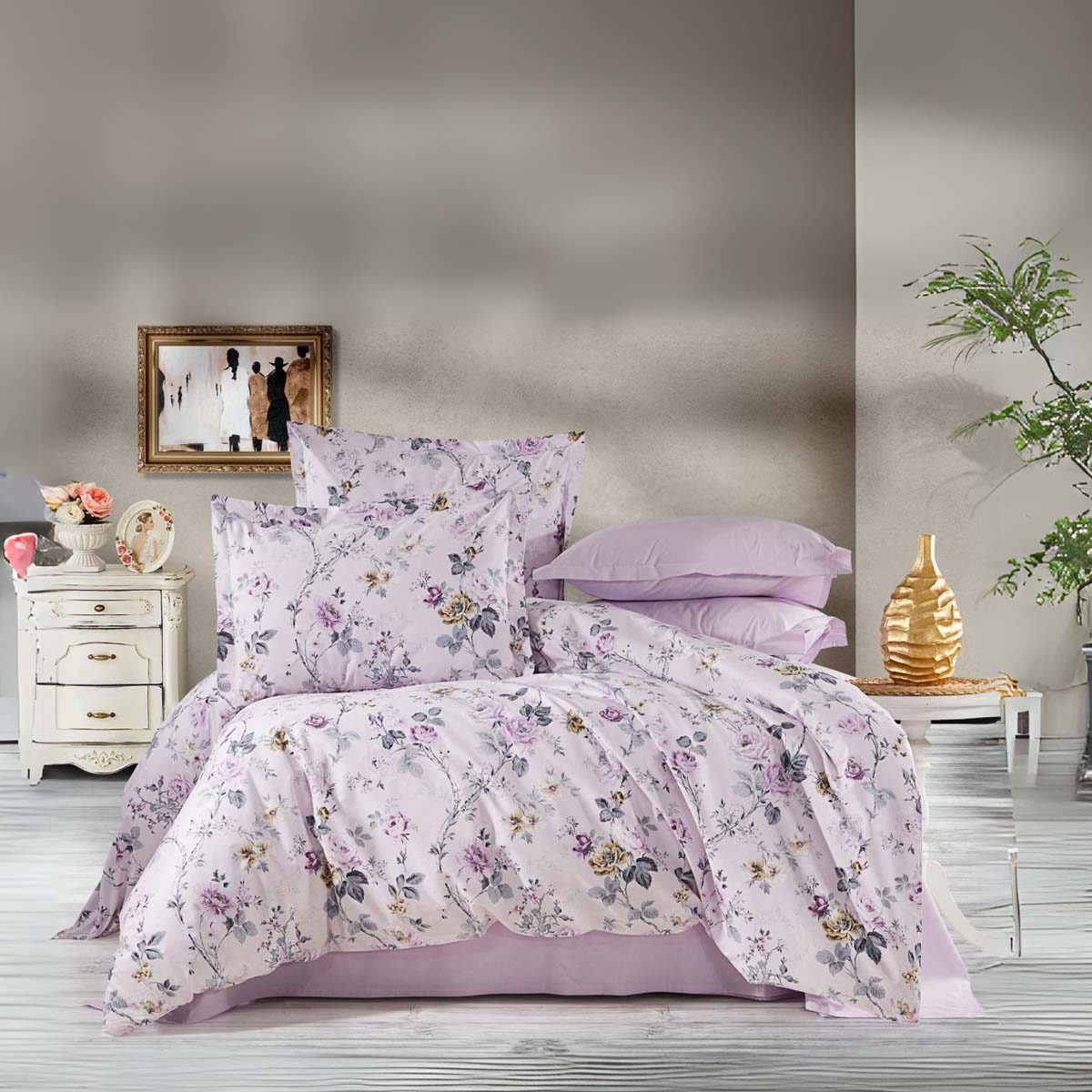 100% Cotton Bedding Set – Double & King Size